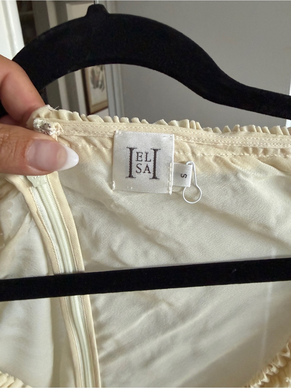 HELSA Hilma Cream Dress - Picture 5 of 5
